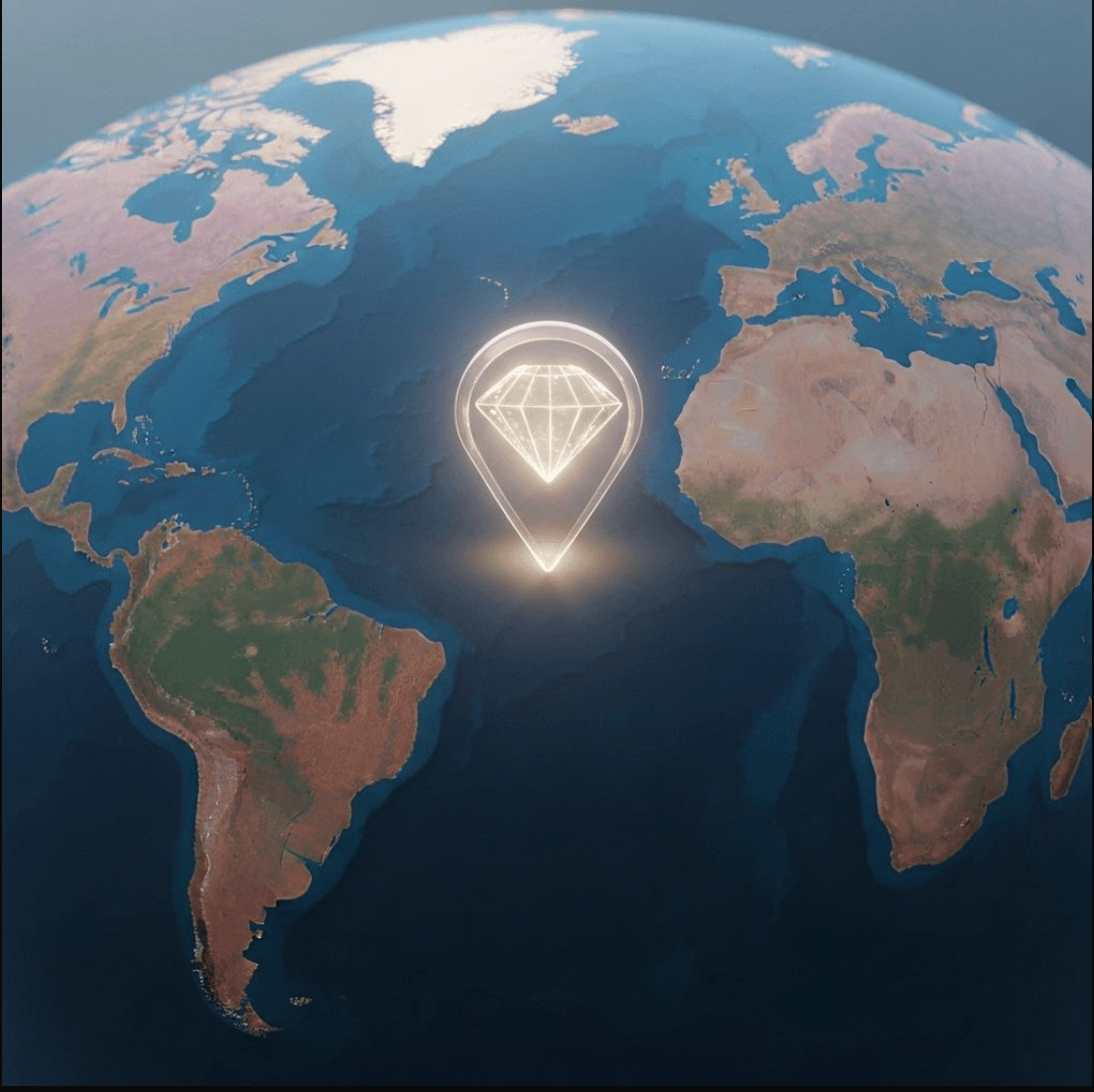 Office location map showing global presence